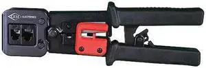 GEM by Triplett  Crimp Tool for High-Speed, Pass-Thru RJ45 Connectors