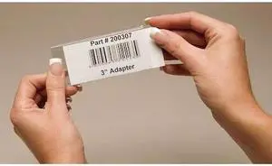 TRI-DEX TR-1253 Tri Dex Label Holder, 1.25in.x 3in.,PK25