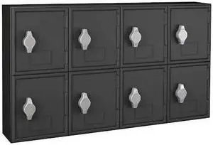 UNITED VISUAL PRODUCTS UVQ1049 Cell Phone Locker, 24 in W, 4 in D, 13 1/2 in H,