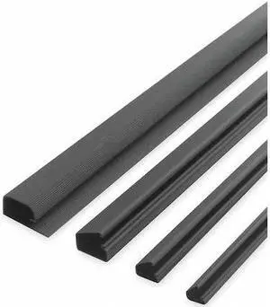 MASTER CASTER 00206 Locking Channel,Wall/Desk,1/2Hx48L In