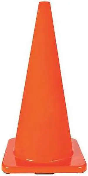 ZORO SELECT 6FGZ8 Traffic Cone,28In,Orange
