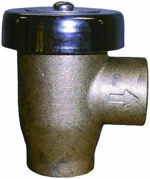 APOLLO VALVES 3820301 Vacuum Breaker,1/2 In,FNPT,Brass,125 psi