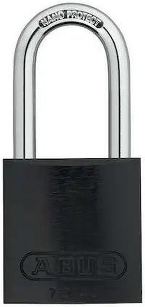 ABUS 72HB/40-40 KAx12 Black Lockout Padlock,KA,Black,1-1/2"H,PK12