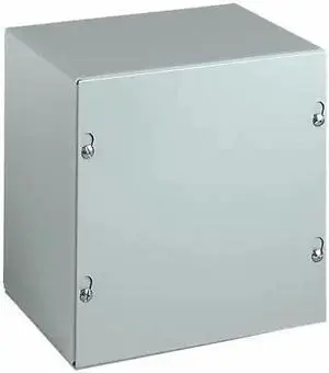 WIEGMANN SC101004NK Captive Screws Electrical Enclosures, 10 in H, 4 in D, 10