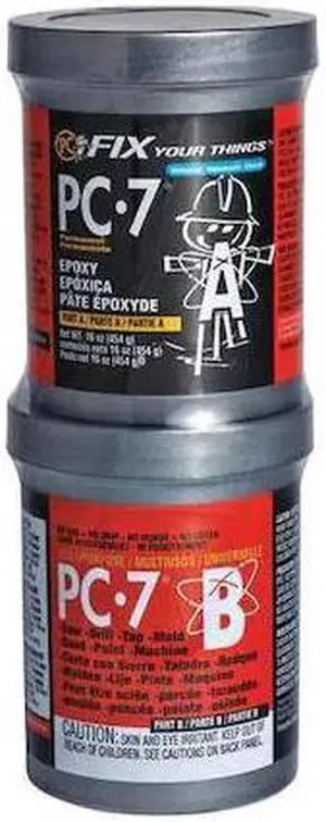 PC PRODUCTS 167779 Instant Adhesive, PC-7 Series, Clear, 1 oz, Bottle, 1:01 Mix