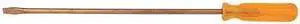 AMPCO SAFETY TOOLS S-56 Non-Sparking Slotted Screwdriver 3/8 in Round