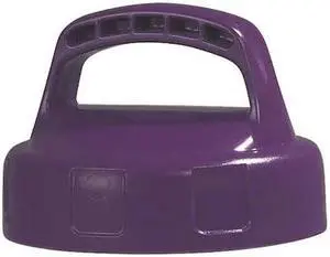 OIL SAFE 100107 Storage Lid,HDPE,Purple