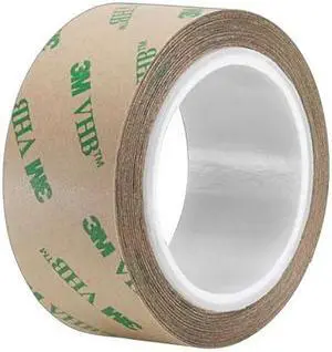 3M TapeCase 1/25F9473PC CASE OF 4 Adhesive Transfer Tape F9473PC, 0.5 Wide, 5 yd. Length, Clear Pack of 4