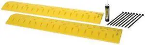 ZORO SELECT 2GTG7 Cable Protector,Drop Over,2 Channel,9ft.