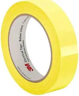 3M 3M 1318-1 0.75" x 72 yds Yellow Electrical Tape, 1 mil, 3/4"x72 yd., Yellow
