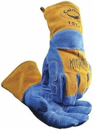 CAIMAN 1512 Gloves,MIG, Stick,Size L,14" L,PR