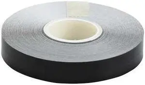 BRADY 121131 Border Marking Tape Vinyl, Adhesive: Acrylic Black, 1/2" W x 50