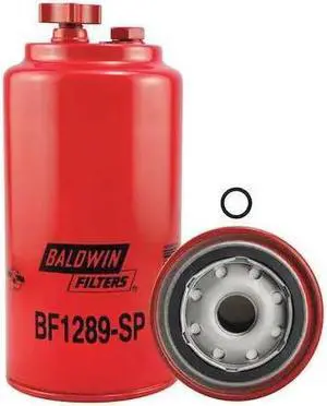 BALDWIN FILTERS BF1289-SP Fuel/Water Separator, 7-15/16x3-11/16 In