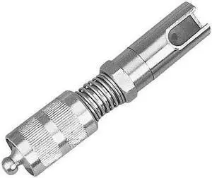 WESTWARD 45FG44 Grease Gun Coupler,Steel,Zerk