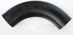 ZORO SELECT 220496 90 Degrees  Long Bend Elbow Long Sweep 1/4 Bend, 3" Pipe,
