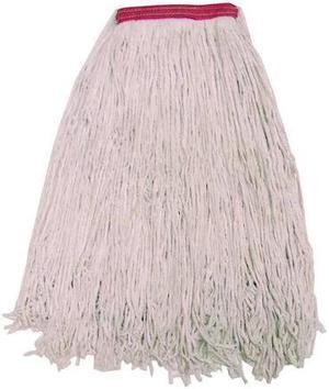 TOUGH GUY 16W214 1 in String Wet Mop, 26 oz Dry Wt, Slide On Connection,