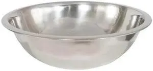 CRESTWARE MB08 Mixing Bowl,Stainless Steel,8 qt.