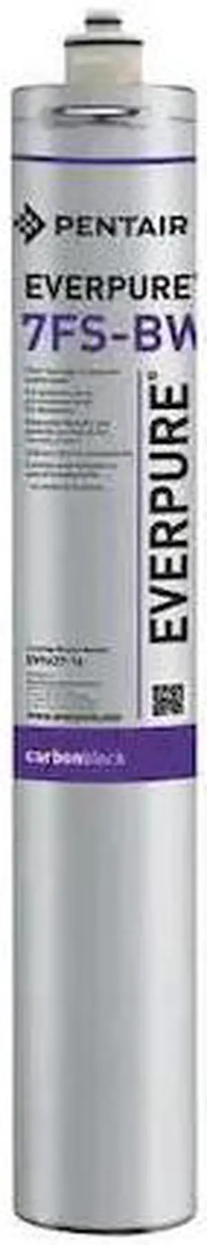 EVERPURE EV962716-75 Specialty Filter Cartridge, 2.5 gpm, 5 Micron, 3" O.D., 20