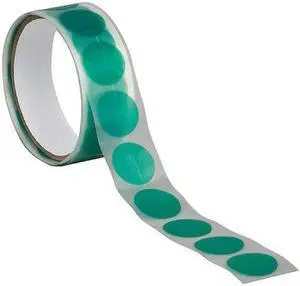 3M 8992 Film Tape, 3/4 in W x 3/4 in L, 3.2 mil Thick, Green, Silicone