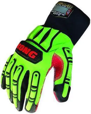 KONG KDC5-02-S Small Green Neoprene Slip-On Cuff Impact Gloves