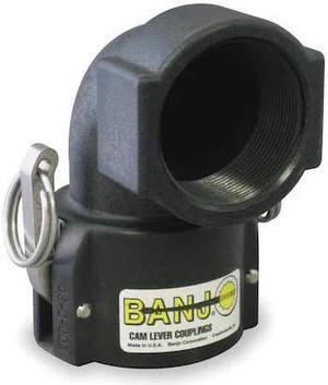 BANJO 150D90 1-1/2" Female Coupler x FNPT 90 Degree Coupler