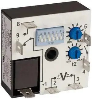 MACROMATIC THR-3856U Multifunction Time Delay Relay, Square, 4 Functions 12 to MACROMATIC THR-3856U Multifunction Time Delay Relay, Square, 4 Functions 12 to