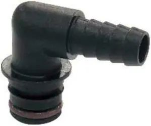 FIMCO 5010424 Elbow Hose Barb, 3/8 In.