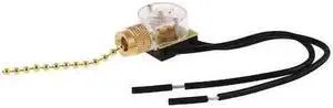 HUBBELL WIRING DEVICE-KELLEMS RL121 Lever Switch,1/4" Dia. Mounting Hole
