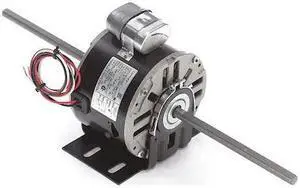 CENTURY DSB1026 Room Air Cond Mtr,PSC,OAO,1075 RPM