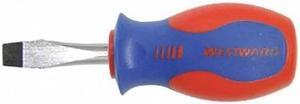 WESTWARD 401M29 General Purpose Slotted Screwdriver 1/4 in Round