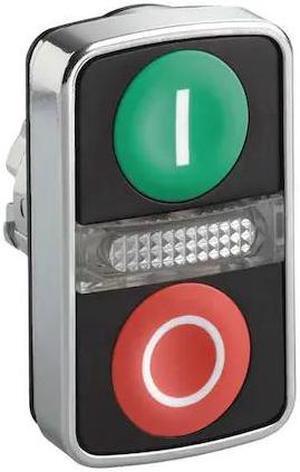 SCHNEIDER ELECTRIC ZB4BW7A3741 Illuminated Multi-Head Operator, 22 mm,