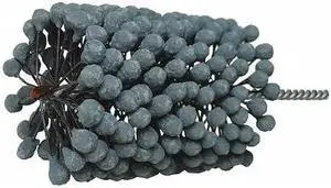WEILER 34280 CrossFlex Heavy Duty Bore Brush 4-1/4 Diameter 240SC Grit