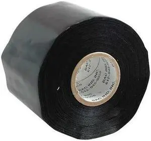 BAC INDUSTRIES TBL-108 Tarp Tape,3 In x 36 yd,7.5 mil,Black