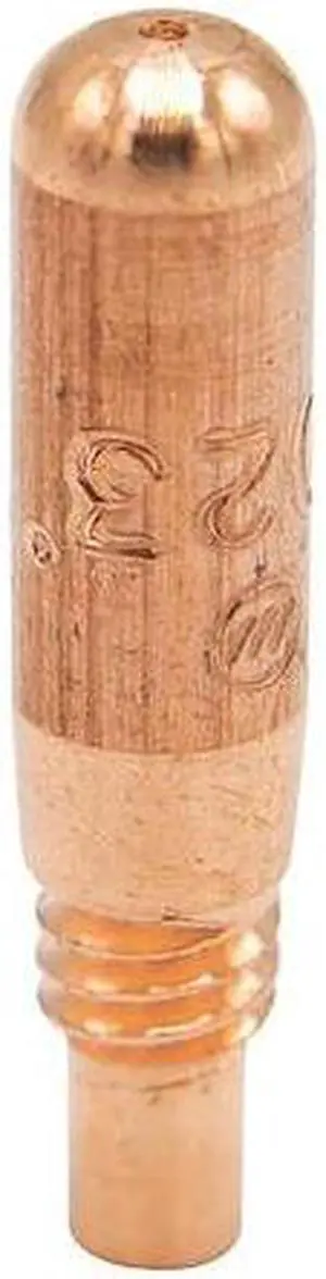 MILLER ELECTRIC T-M023 Contact Tip,0.023" Sz,Copper,PK10