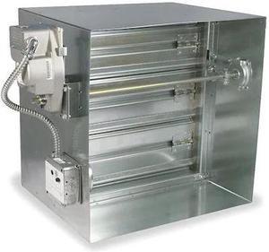 Square Fire/Smoke Damper, 11-3/4 In. H