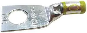 THOMAS & BETTS 54101 One Hole Lug Compressn Connector,10 AWG