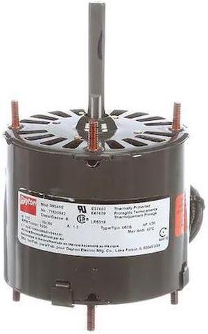 DAYTON 71633692M HVAC Motor,1/30 HP,1550 rpm,115V,3.3