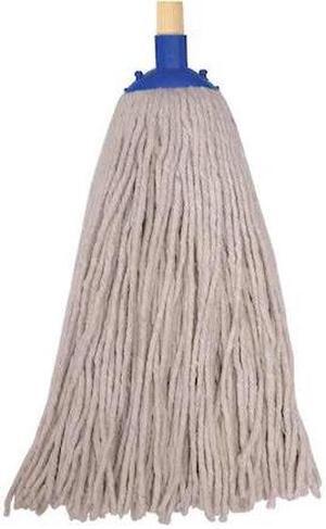 TOUGH GUY 16W215 16 in String Wet Mop, 12 oz Dry Wt, Screw On Connection,