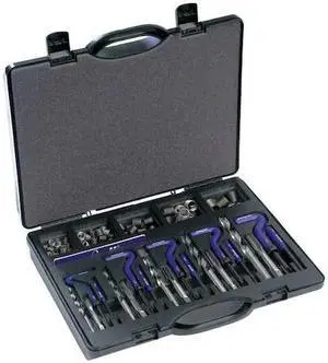 ZORO SELECT 3520-WK1 Helical Thread Repair Asst,Metric,110Pcs