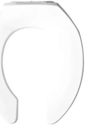BEMIS 2155CT-000 Toilet Seat Without Cover, Plastic, Elongated, White