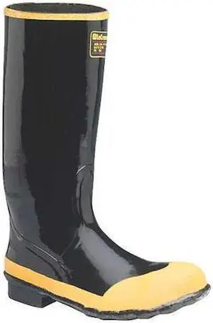 LACROSSE 24009043 Men's LaCrosse Economy Rubber Boot, Steel Toe, 16" Height,
