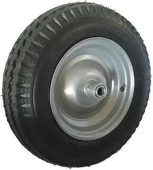 ZORO SELECT 1NWV9 Pneumatic Wheel,14 In,565 lb