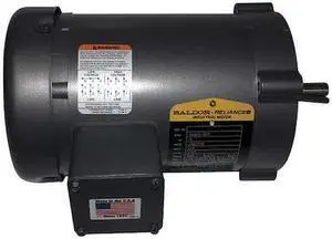 BALDOR-RELIANCE VEM3538 Three-Phase General Purpose Motor, 1/2 HP, 56C Frame,