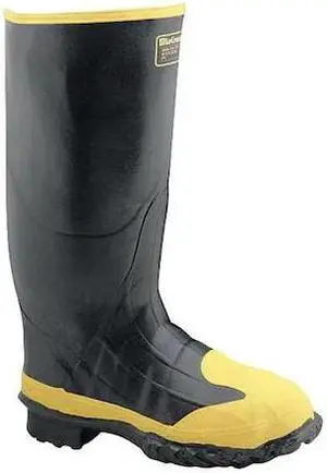 LACROSSE 228260 Men's LaCrosse Meta-Pac Rubber Boot, Steel Toe, 16" Height,