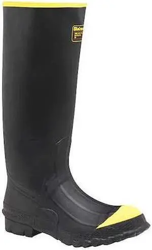 LACROSSE 267220 Men's LaCrosse Premuim Rubber Boot, Steel Toe, 16" Height,