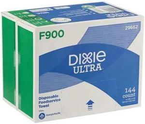GEORGIA-PACIFIC 29662 Disposable Wipes, 12-3/4" x 21", 144 Sheets/ Pack