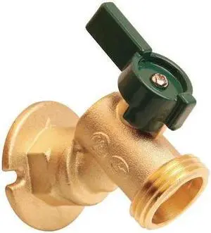ZORO SELECT 6PDZ0 Sillcock,Quarter Turn,Brass,1/2 NPT