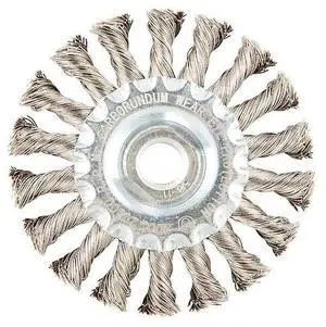 ZORO SELECT 66254443299 Wire Wheel Brush,0.020" dia. Wire