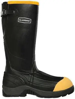LACROSSE 426050 Men's LaCrosse Alpha Aggressive Rubber Boot, Composite Toe, 16"