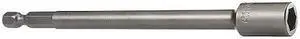 APEX TOOL GROUP M6N-0810-4 Nutsetter,5/16"Hex,4" L,Steel,Unfinished
